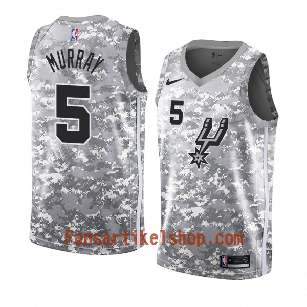 San Antonio Spurs Trikot Dejounte Murray 5 2018-19 Nike Grau Swingman - Herren San Antonio Spurs Trikot Dejounte Murray 5 2018-19 Nike Grau Swingman - Herren